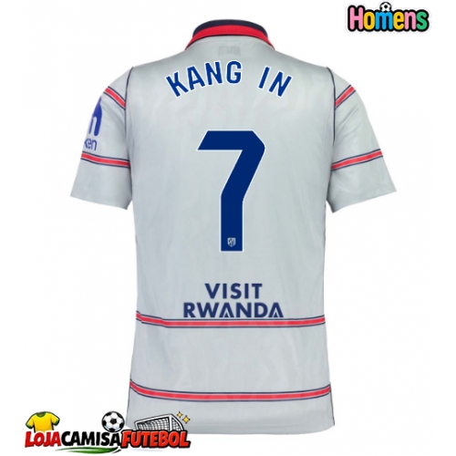 Camisa de Futebol Atletico Madrid Lee Kang-in #7 Equipamento Alternativo 2026-27 Manga Curta